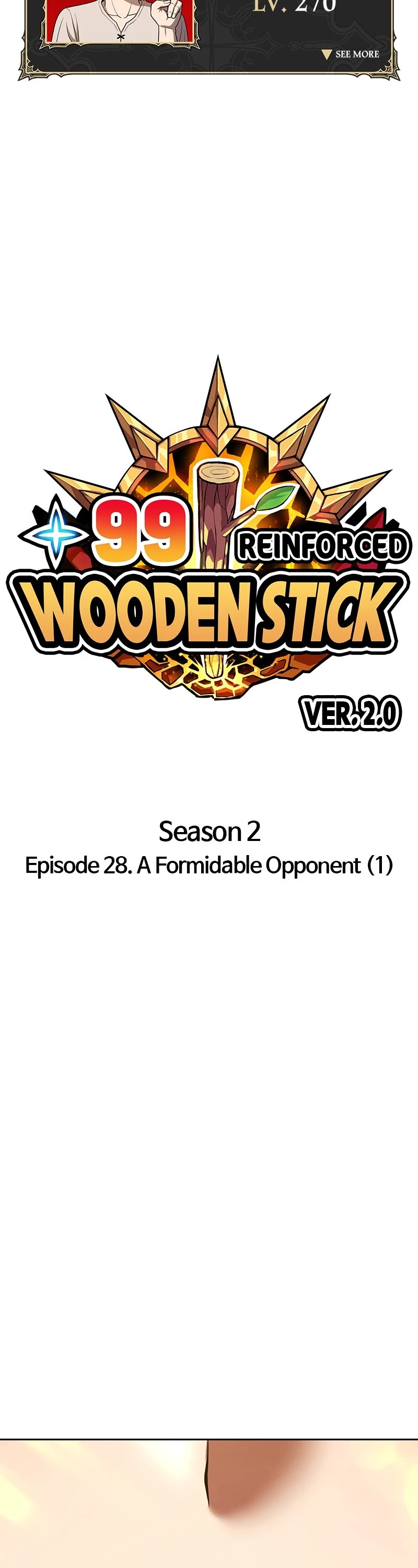 +99 Wooden Stick Chapter 113 page 13 - Chapter 113: (S2) Ep. 28 - A Formidable Opponent (1)