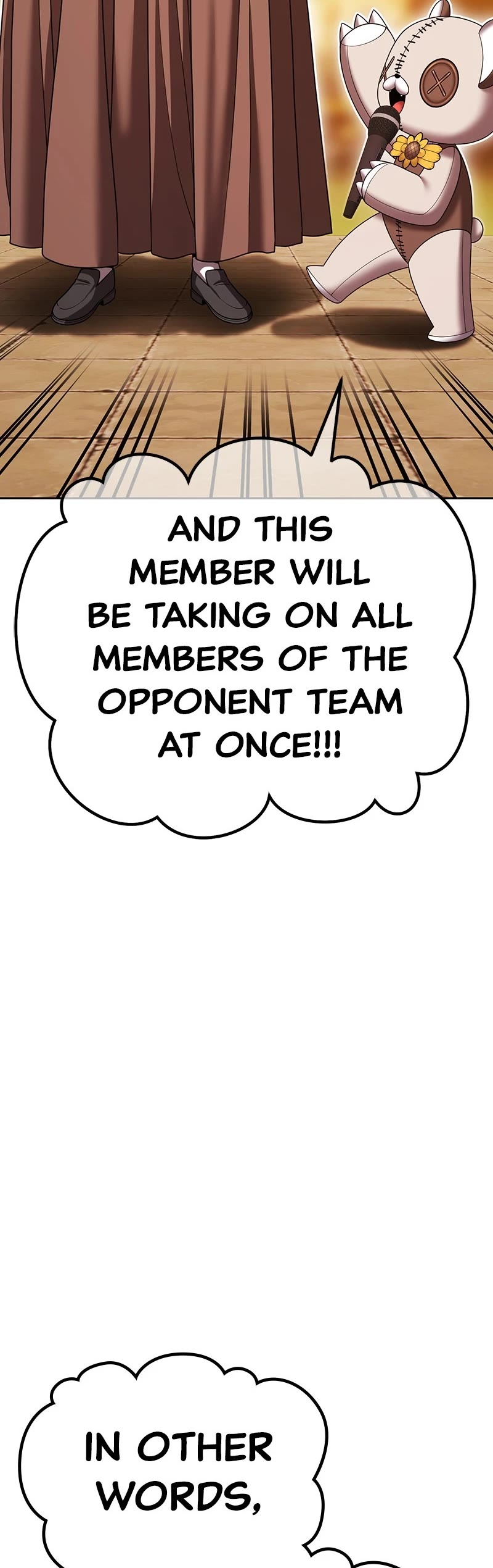 +99 Wooden Stick Chapter 113 page 40 - Chapter 113: (S2) Ep. 28 - A Formidable Opponent (1)