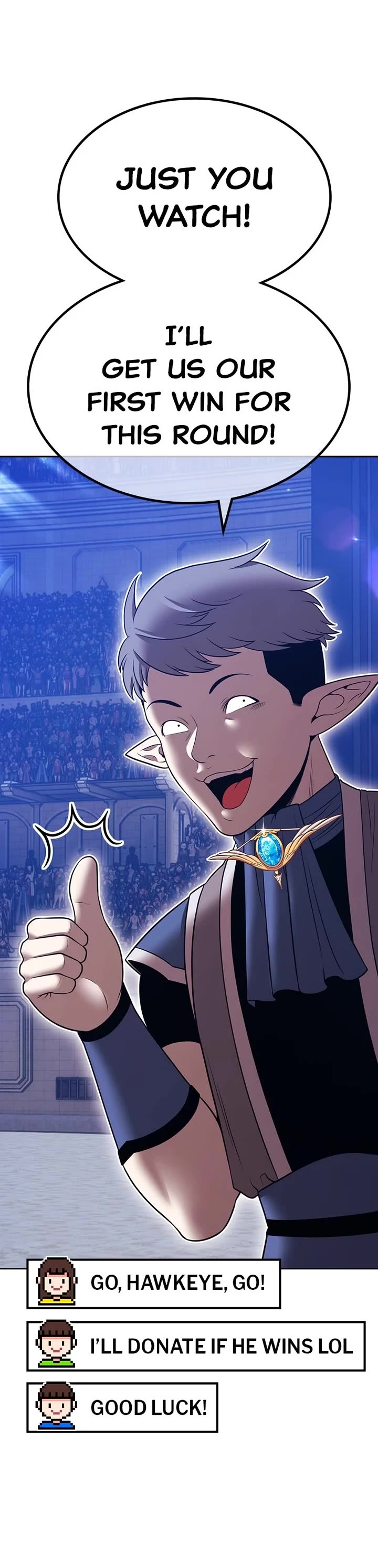 +99 Wooden Stick Chapter 126 page 115 - Chapter 126: (S2) Ep. 41 - Front-Runner (1)