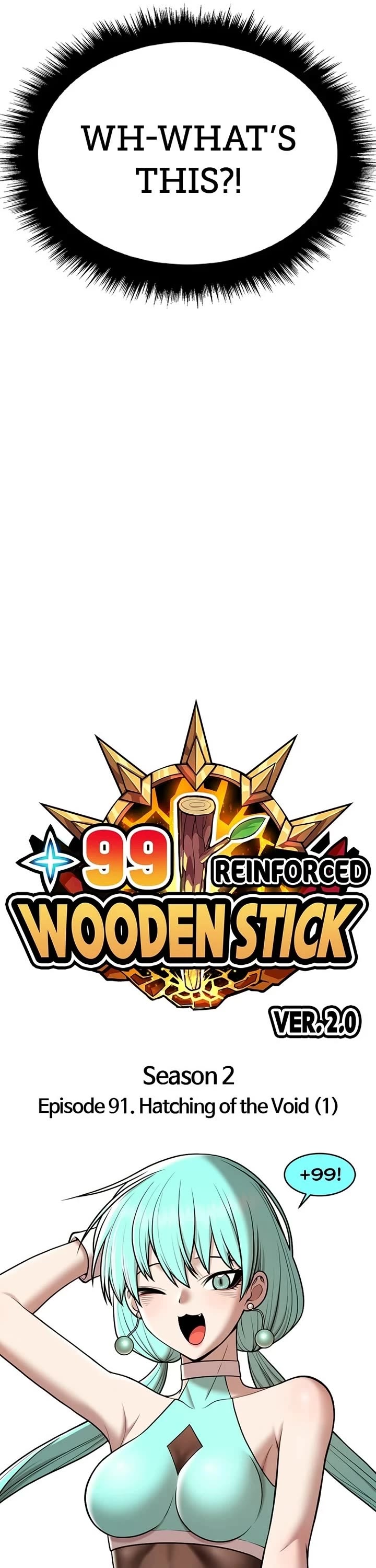 +99 Wooden Stick Chapter 176 page 16 - Chapter 176: (S2) Ep. 91 - Hatching of the Void (1)