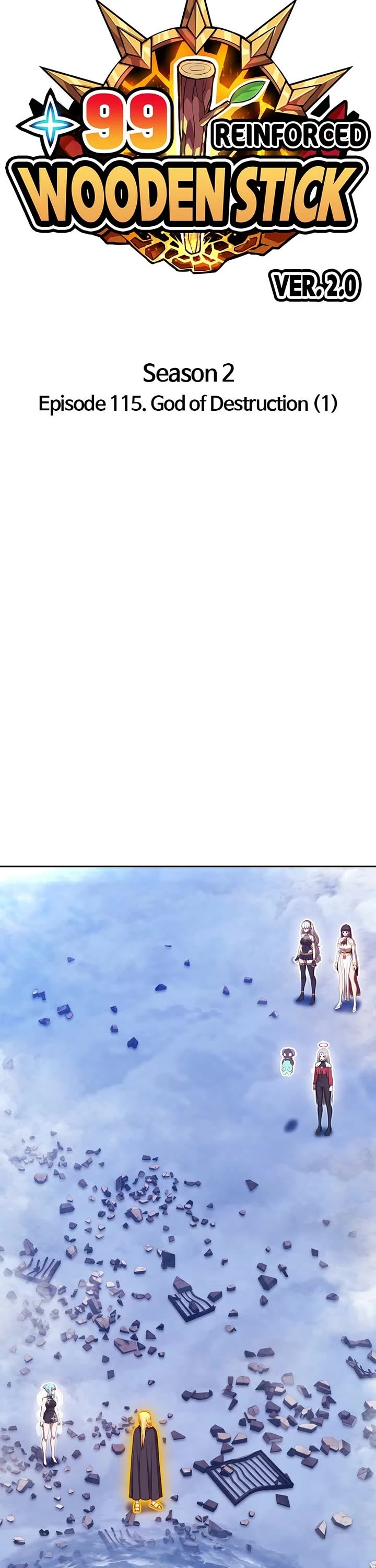 +99 Wooden Stick Chapter 200 page 13 - Chapter 200: (S2) Ep. 115 - God of Destruction (1)