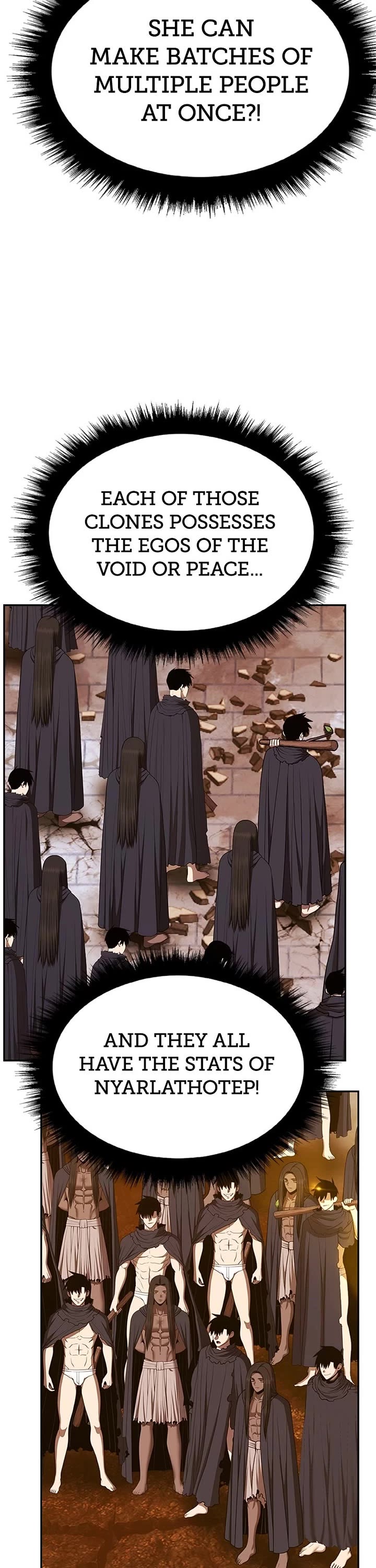 +99 Wooden Stick Chapter 207 page 117 - Chapter 207: (S2) Ep. 122 - The Cthulhu Mythos (1)
