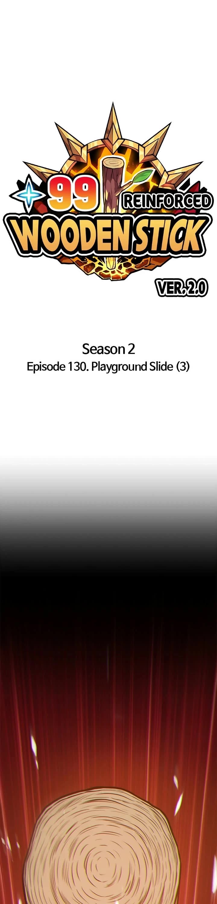 +99 Wooden Stick Chapter 215 page 1 - Chapter 215: (S2) Ep. 130 - Playground Slide (3)