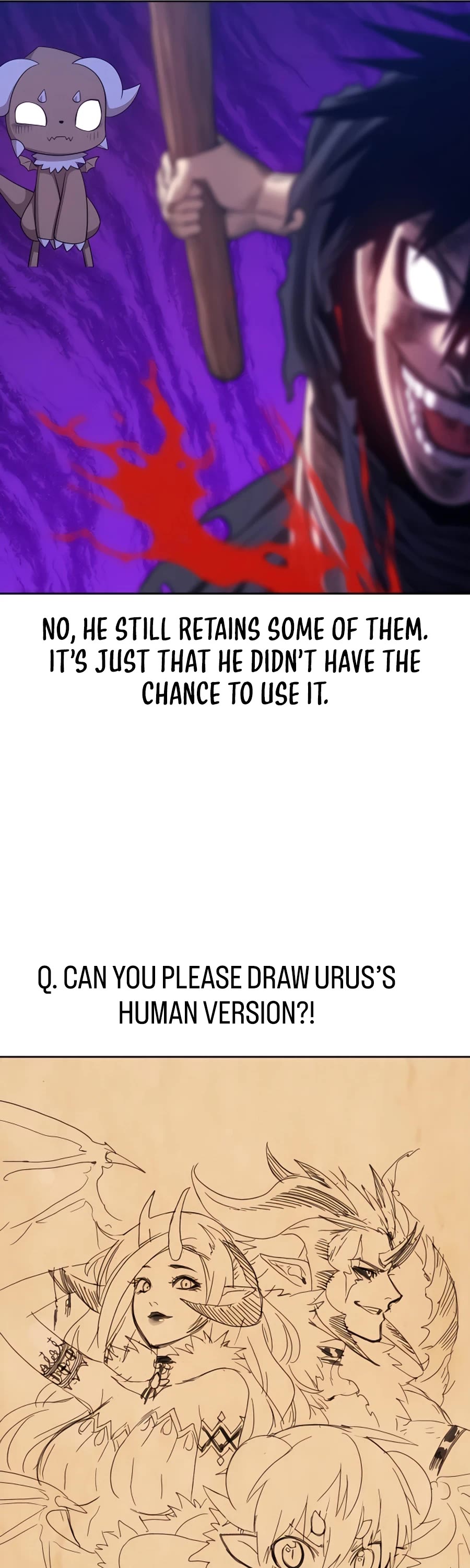 +99 Wooden Stick Chapter 50.5 page 26 - Chapter 50.5: Q&A Special
