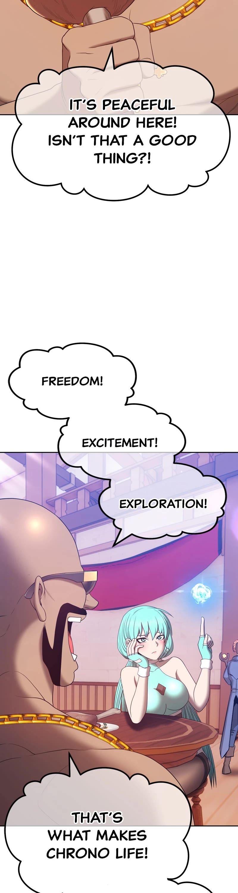 +99 Wooden Stick Chapter 61 page 12 - Chapter 61: Ep. 61 - Love and Peace (1)