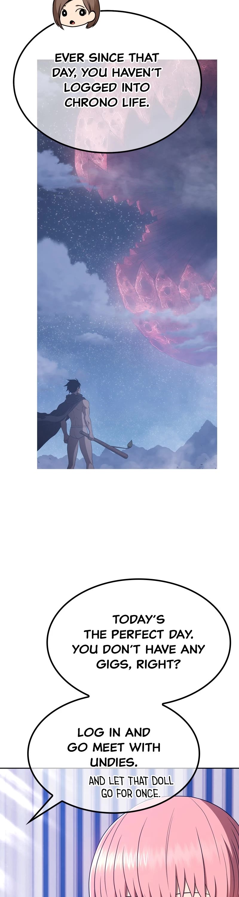 +99 Wooden Stick Chapter 61 page 66 - Chapter 61: Ep. 61 - Love and Peace (1)