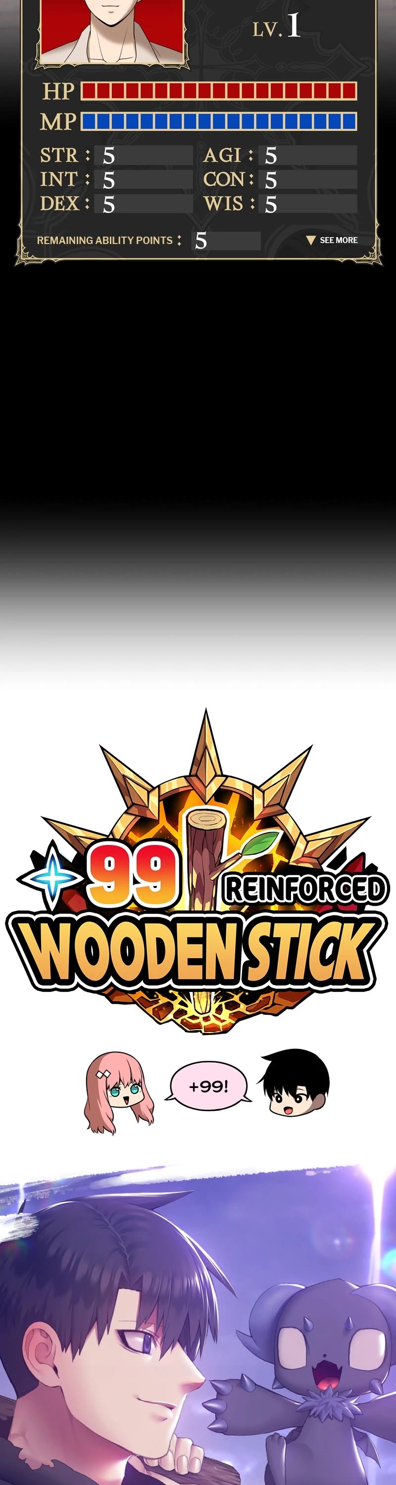 +99 Wooden Stick Chapter 62 page 16 - Chapter 62: Ep. 62 - Love and Peace (2)