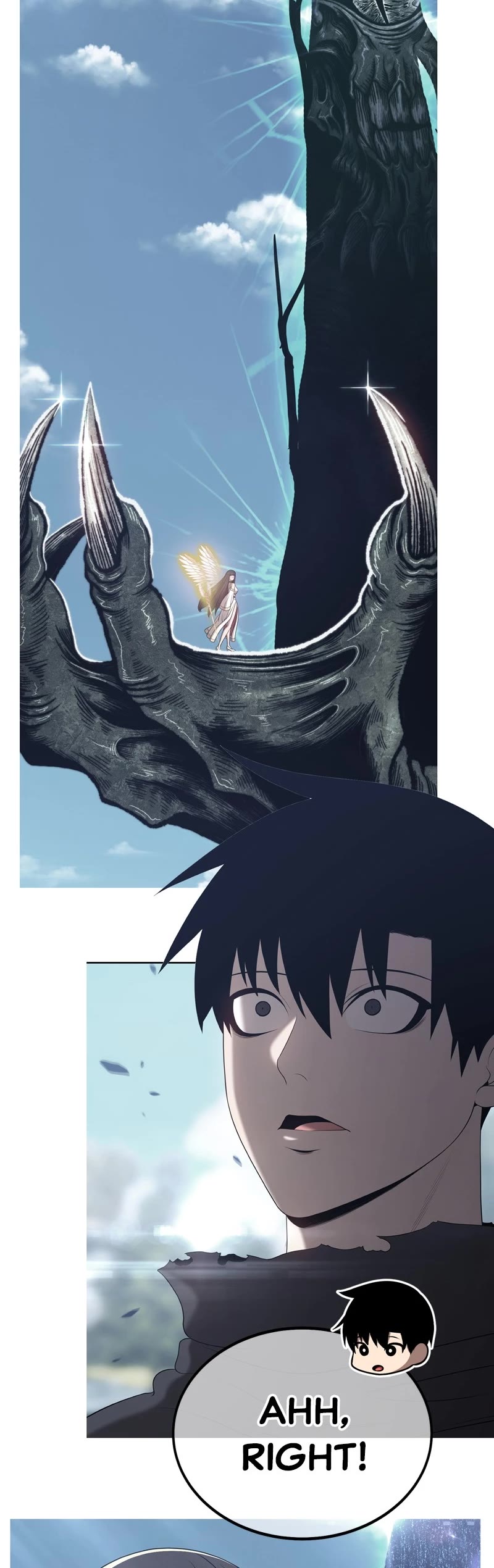 +99 Wooden Stick Chapter 63 page 185 - Chapter 63: Ep. 63 - Love and Peace (3)
