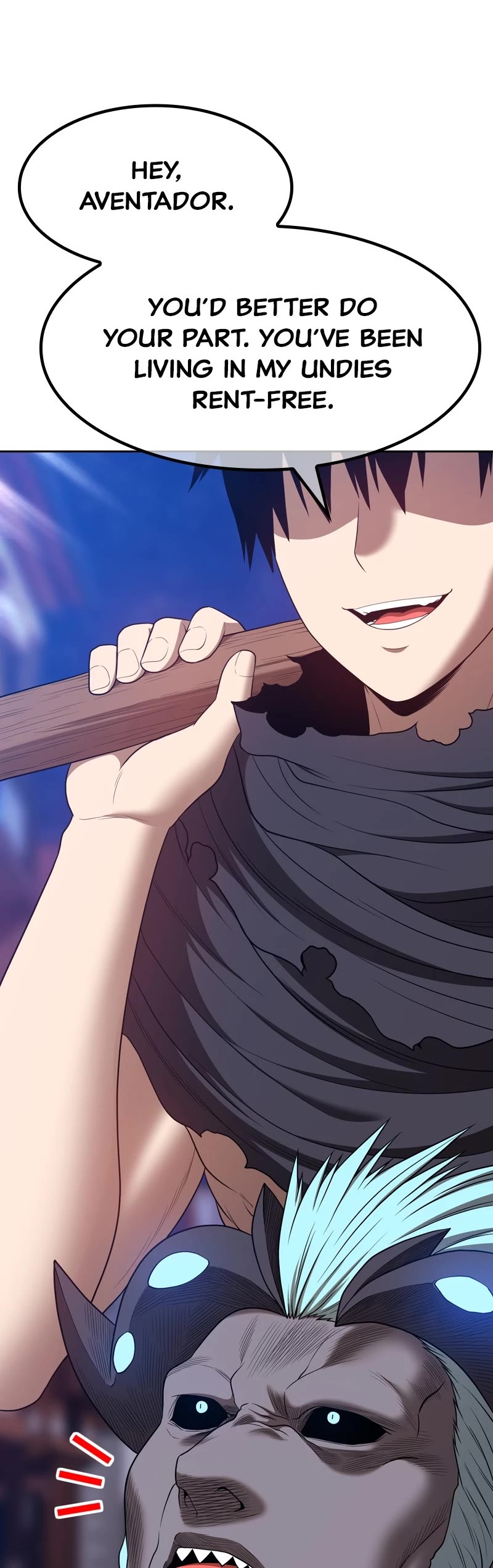 +99 Wooden Stick Chapter 63 page 190 - Chapter 63: Ep. 63 - Love and Peace (3)