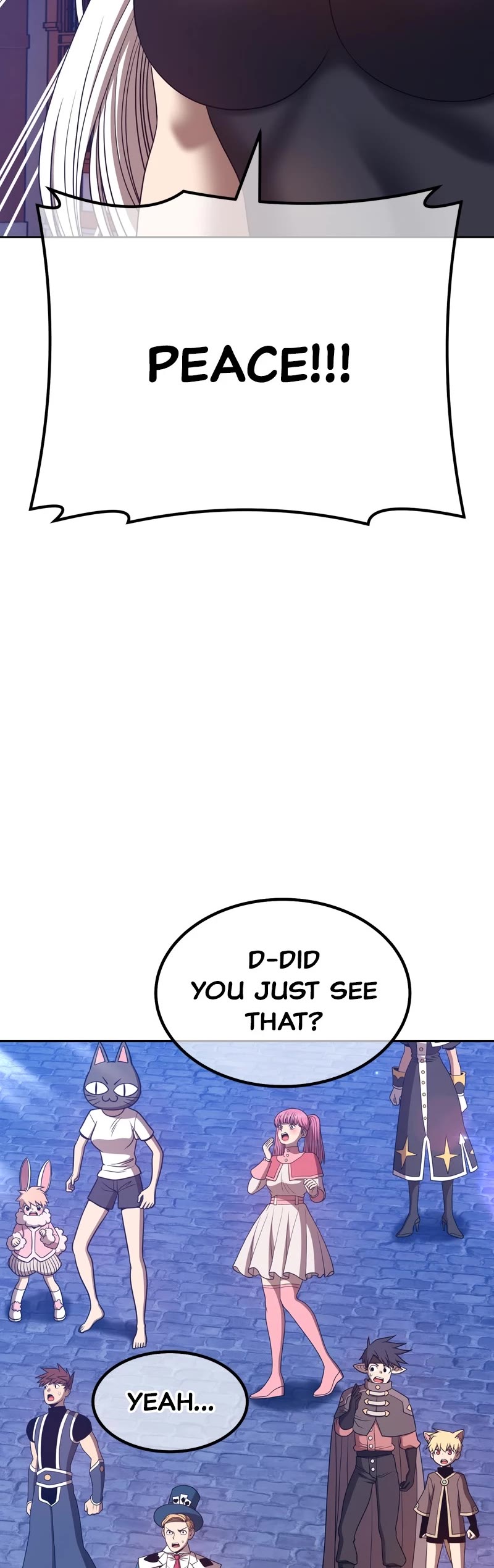 +99 Wooden Stick Chapter 64 page 85 - Chapter 64: Ep. 64 - Love and Peace (4)