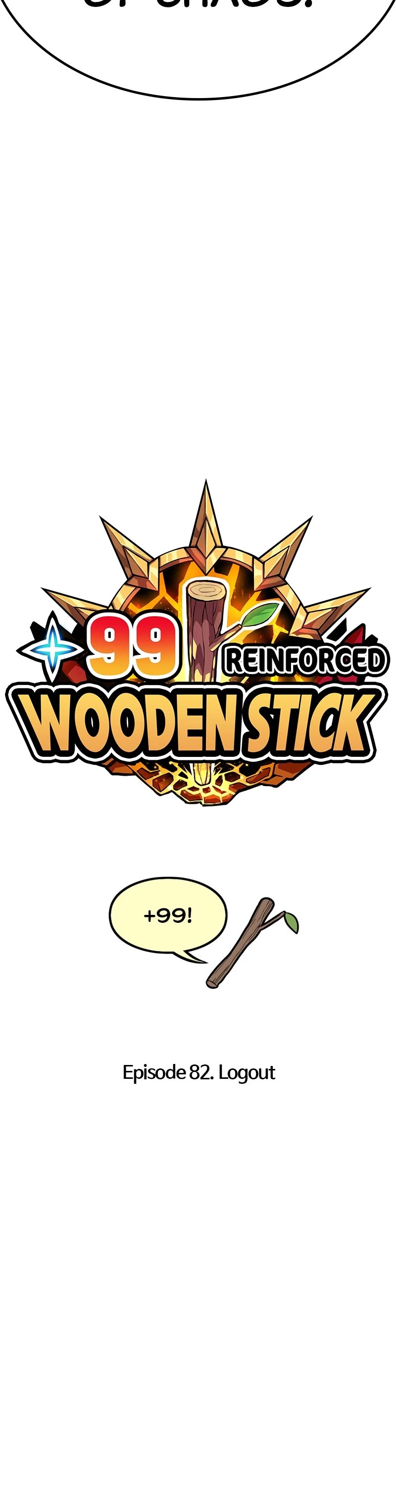 +99 Wooden Stick Chapter 82 page 17 - Chapter 82: Ep. 82 - Logout