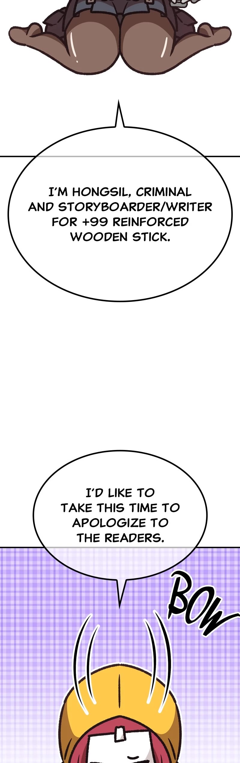 +99 Wooden Stick Chapter 85.5 page 30 - Chapter 85.5: Season 1 Afterword (Hongsil's Episode)