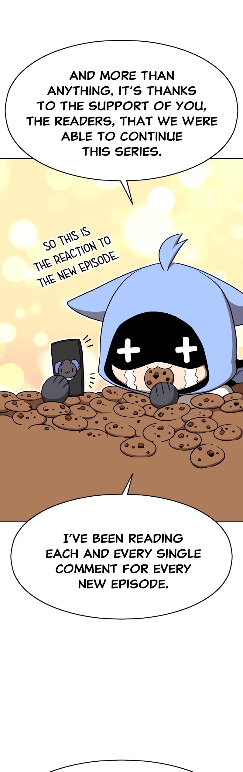+99 Wooden Stick Chapter 85.6 page 4 - Chapter 85.6: Season 1 Afterword (Jipery's Episode)