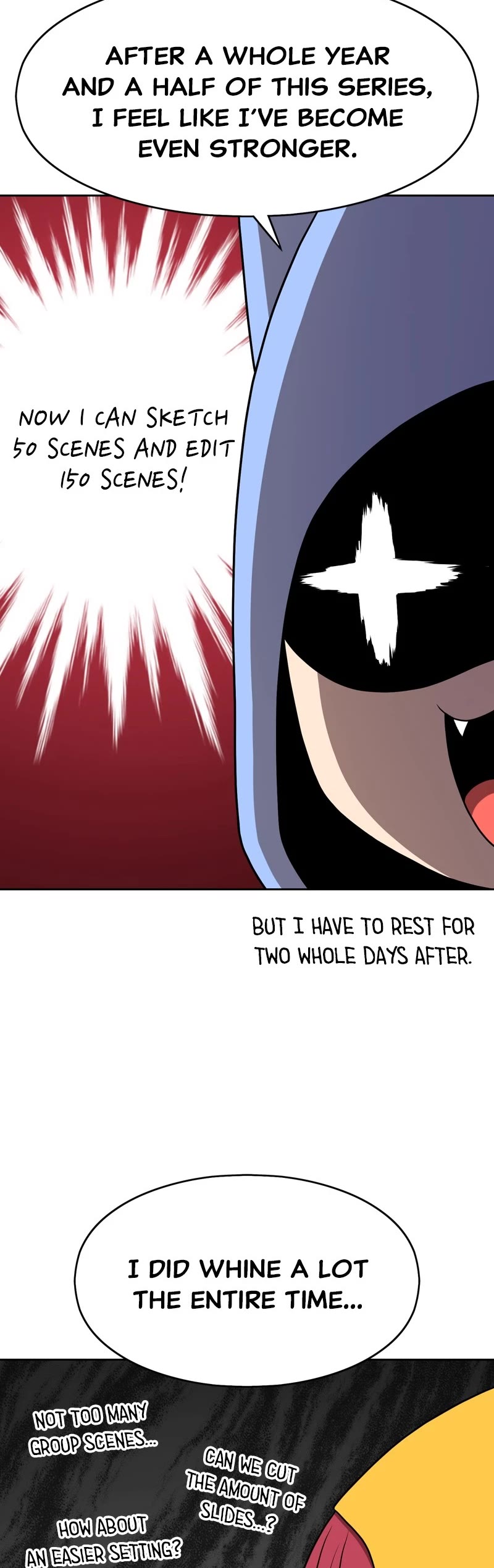 +99 Wooden Stick Chapter 85.6 page 5 - Chapter 85.6: Season 1 Afterword (Jipery's Episode)