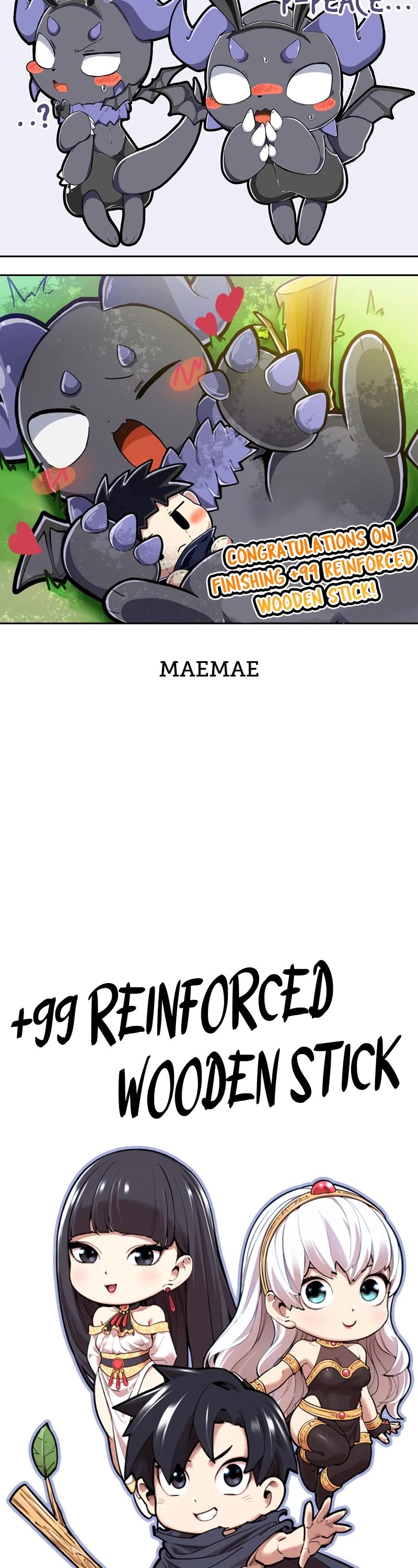 +99 Wooden Stick Chapter 85.6 page 57 - Chapter 85.6: Season 1 Afterword (Jipery's Episode)