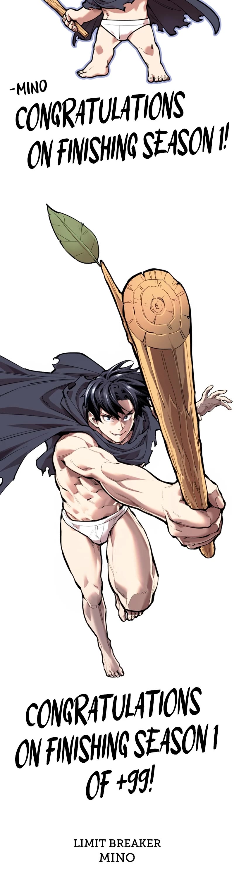 +99 Wooden Stick Chapter 85.6 page 58 - Chapter 85.6: Season 1 Afterword (Jipery's Episode)