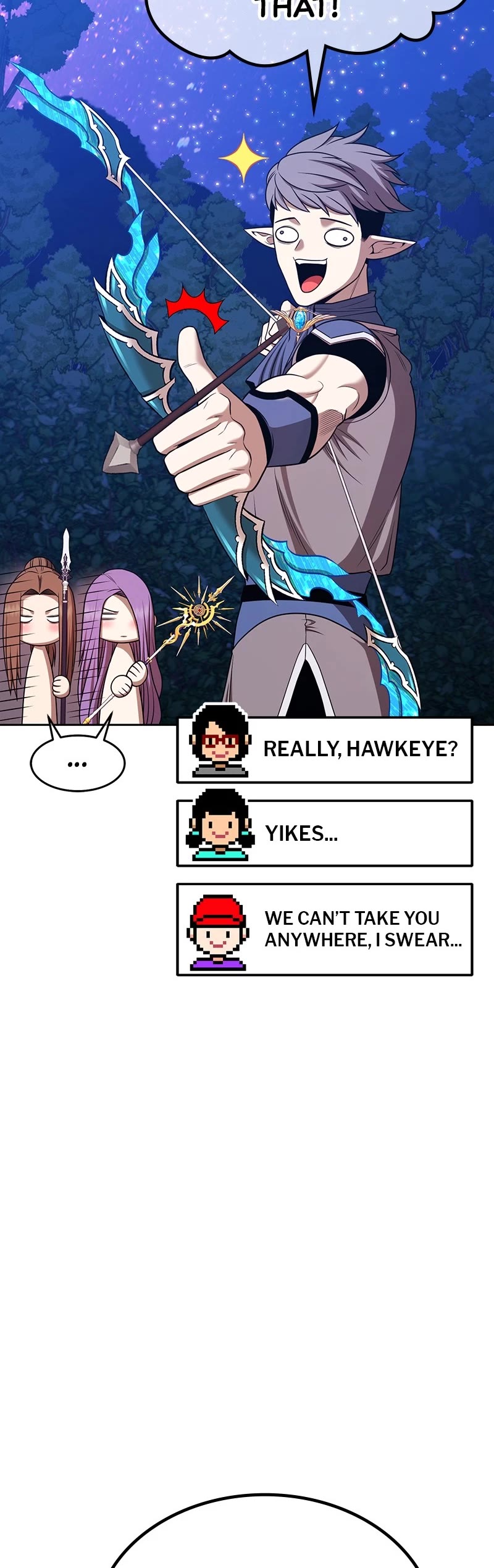 +99 Wooden Stick Chapter 97 page 195 - Chapter 97: (S2) Ep. 12 - The Contaminated Users vs. Peace (1)