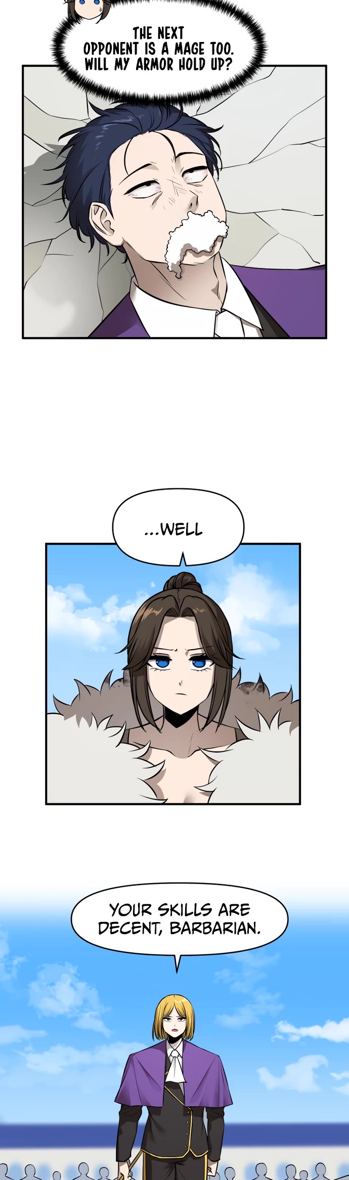 A Barbarian Was Admitted to the Academy Chapter 32 page 3 - Chapter 32