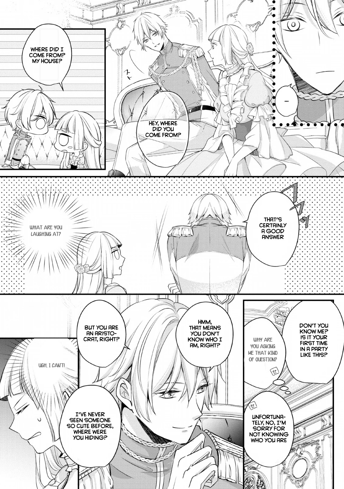 A Bellicose Lady Got Reincarnated!? ~It's an Impossibly Hard Game Where I Would Die If I Don't Fall in Love Chapter 1 page 17 - Chapter 1