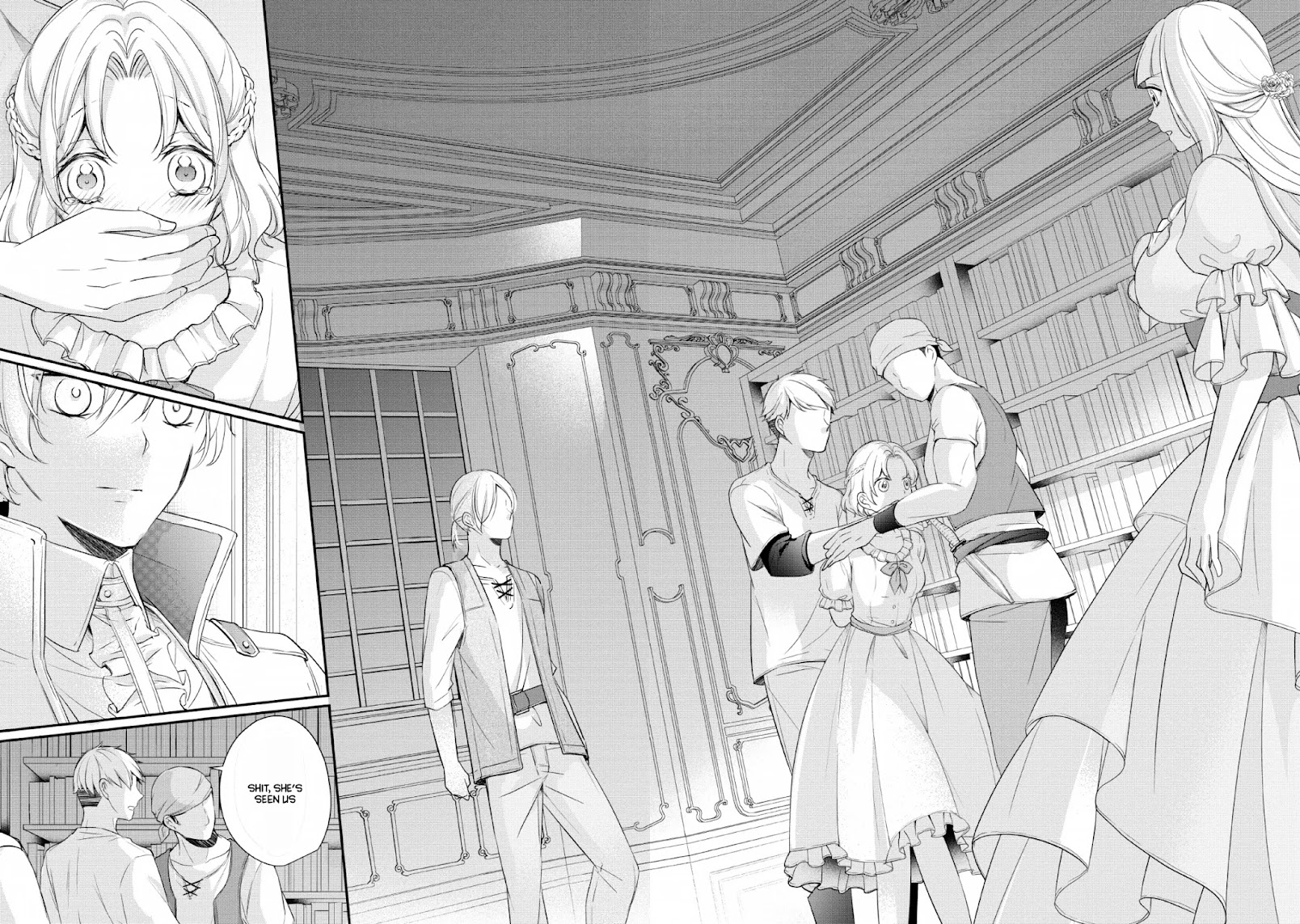 A Bellicose Lady Got Reincarnated!? ~It's an Impossibly Hard Game Where I Would Die If I Don't Fall in Love Chapter 1 page 28 - Chapter 1