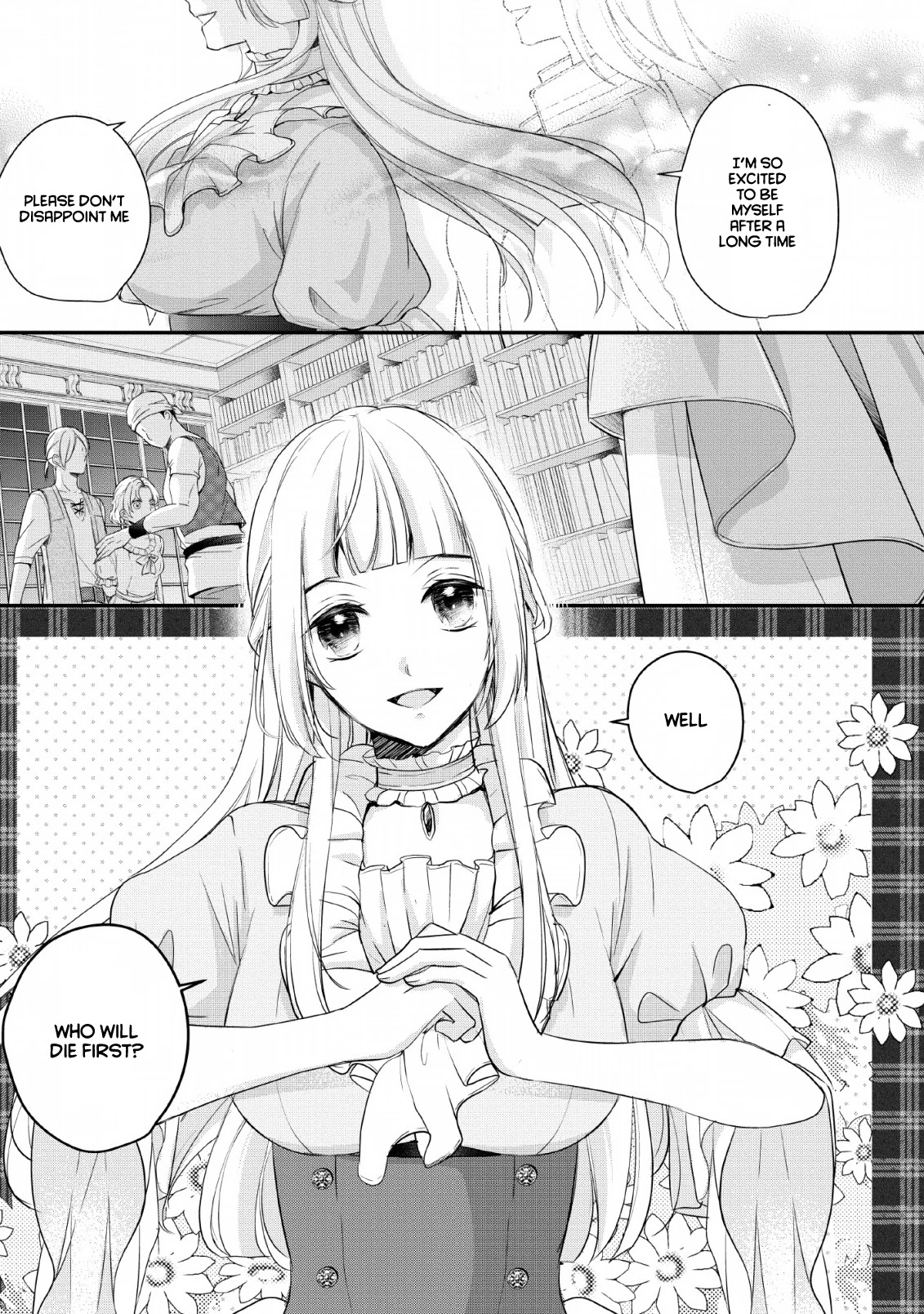 A Bellicose Lady Got Reincarnated!? ~It's an Impossibly Hard Game Where I Would Die If I Don't Fall in Love Chapter 1 page 31 - Chapter 1