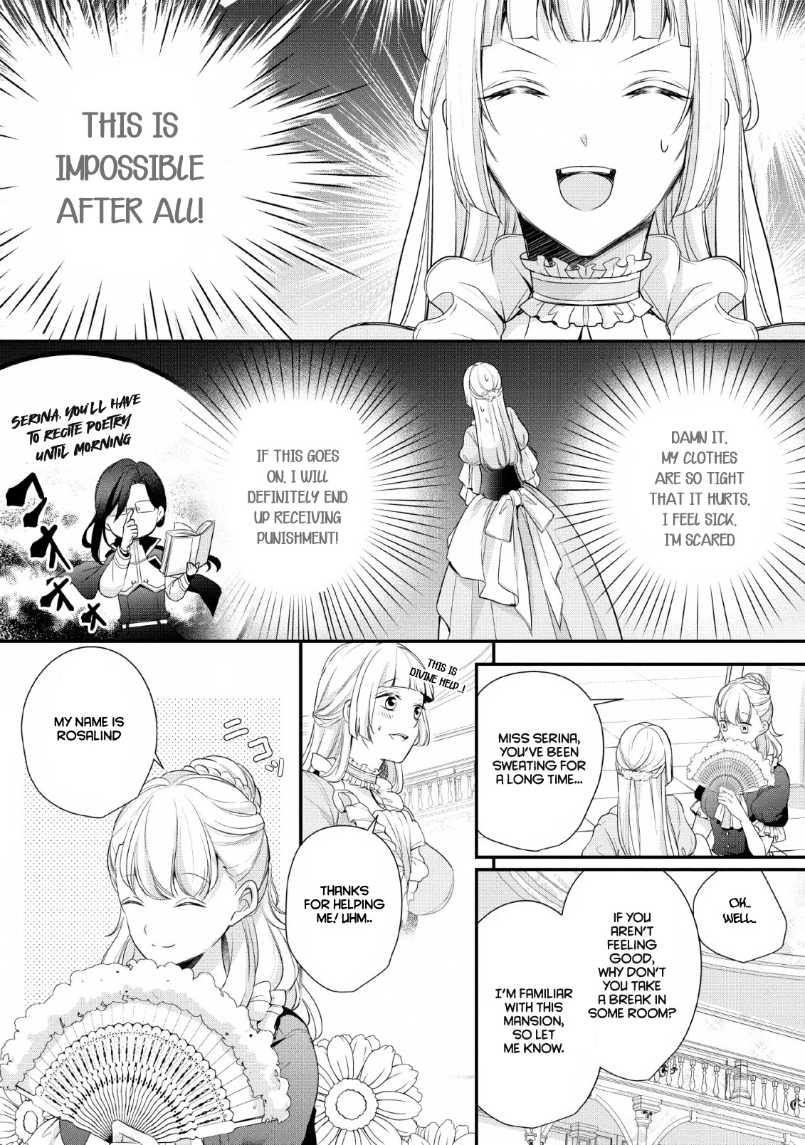 A Bellicose Lady Got Reincarnated!? ~It's an Impossibly Hard Game Where I Would Die If I Don't Fall in Love Chapter 1 page 8 - Chapter 1