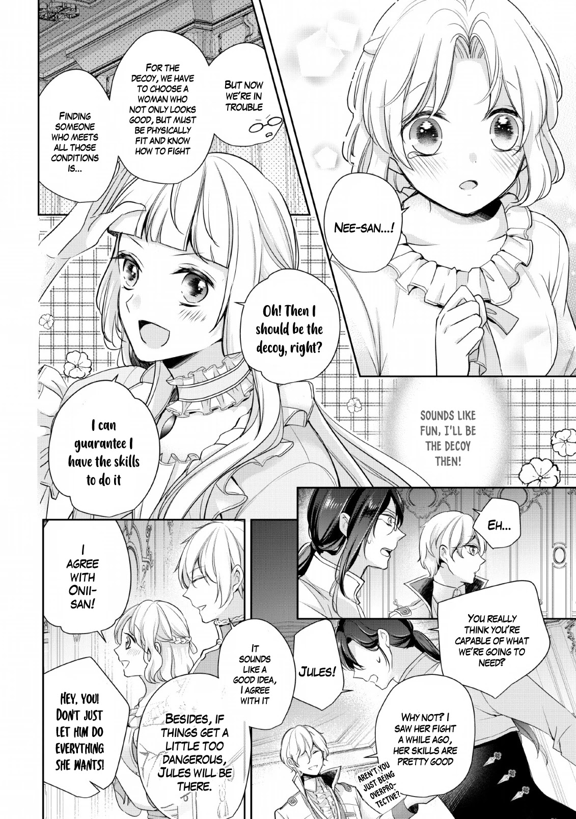 A Bellicose Lady Got Reincarnated!? ~It's an Impossibly Hard Game Where I Would Die If I Don't Fall in Love Chapter 2 page 15 - Chapter 2