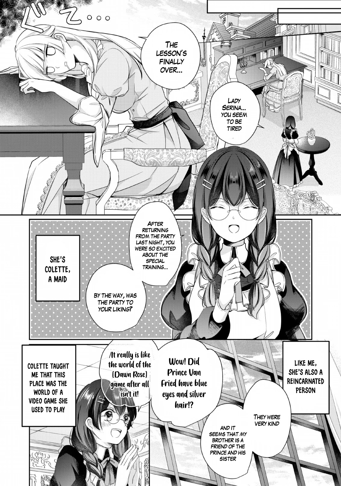 A Bellicose Lady Got Reincarnated!? ~It's an Impossibly Hard Game Where I Would Die If I Don't Fall in Love Chapter 2 page 19 - Chapter 2