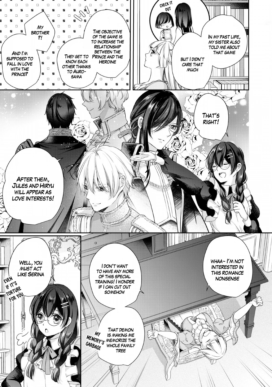 A Bellicose Lady Got Reincarnated!? ~It's an Impossibly Hard Game Where I Would Die If I Don't Fall in Love Chapter 2 page 20 - Chapter 2