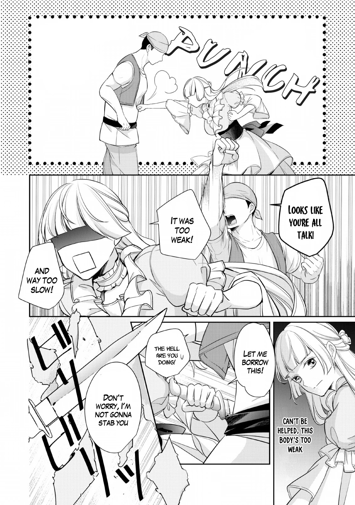 A Bellicose Lady Got Reincarnated!? ~It's an Impossibly Hard Game Where I Would Die If I Don't Fall in Love Chapter 2 page 3 - Chapter 2