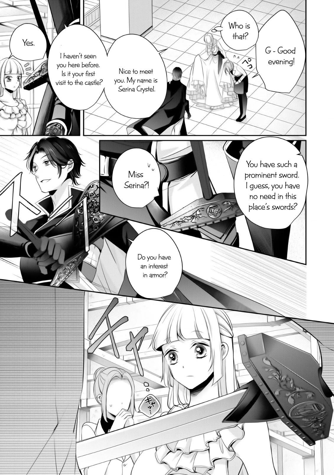A Bellicose Lady Got Reincarnated!? ~It's an Impossibly Hard Game Where I Would Die If I Don't Fall in Love Chapter 3 page 10 - Chapter 3