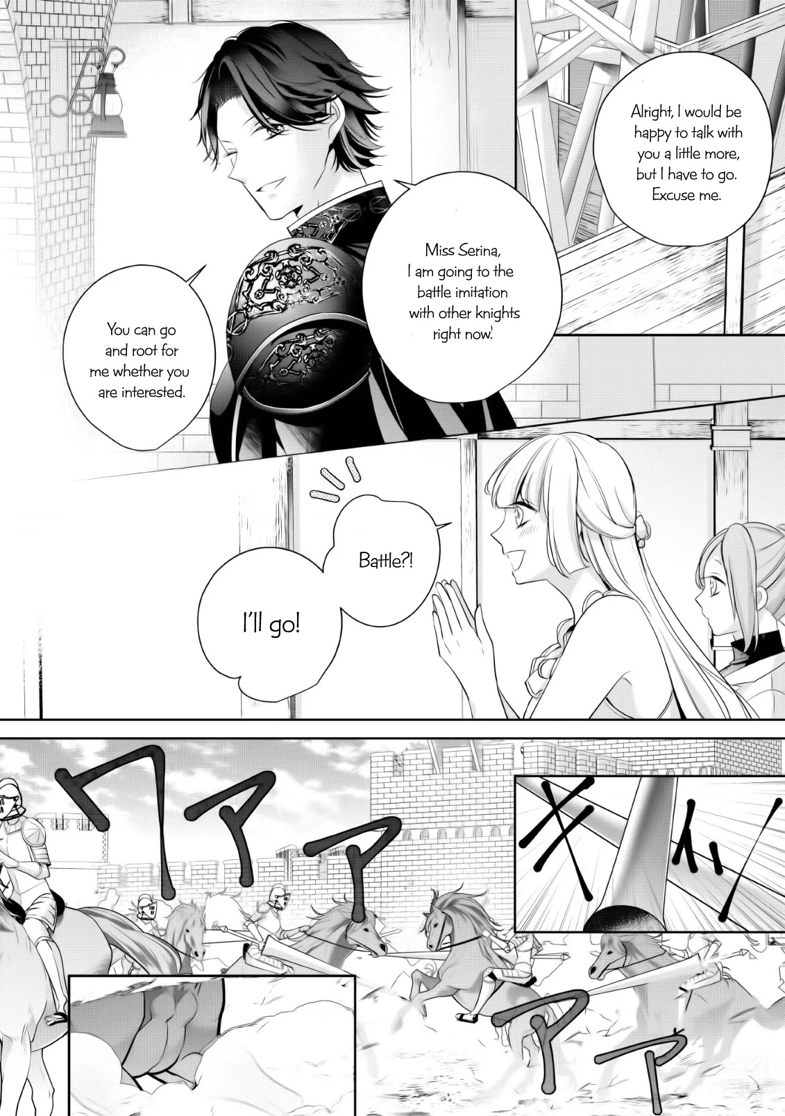 A Bellicose Lady Got Reincarnated!? ~It's an Impossibly Hard Game Where I Would Die If I Don't Fall in Love Chapter 3 page 13 - Chapter 3