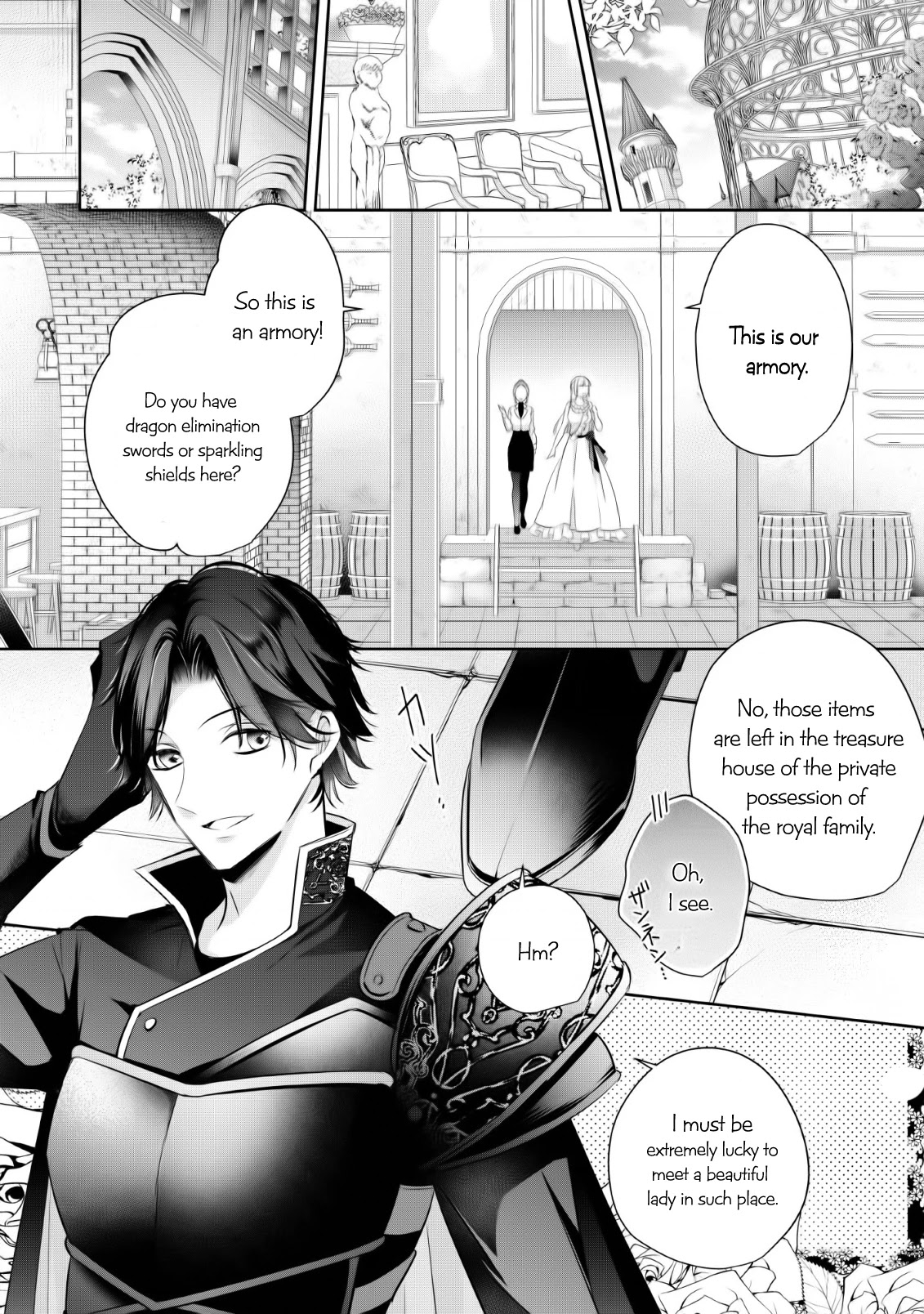 A Bellicose Lady Got Reincarnated!? ~It's an Impossibly Hard Game Where I Would Die If I Don't Fall in Love Chapter 3 page 9 - Chapter 3