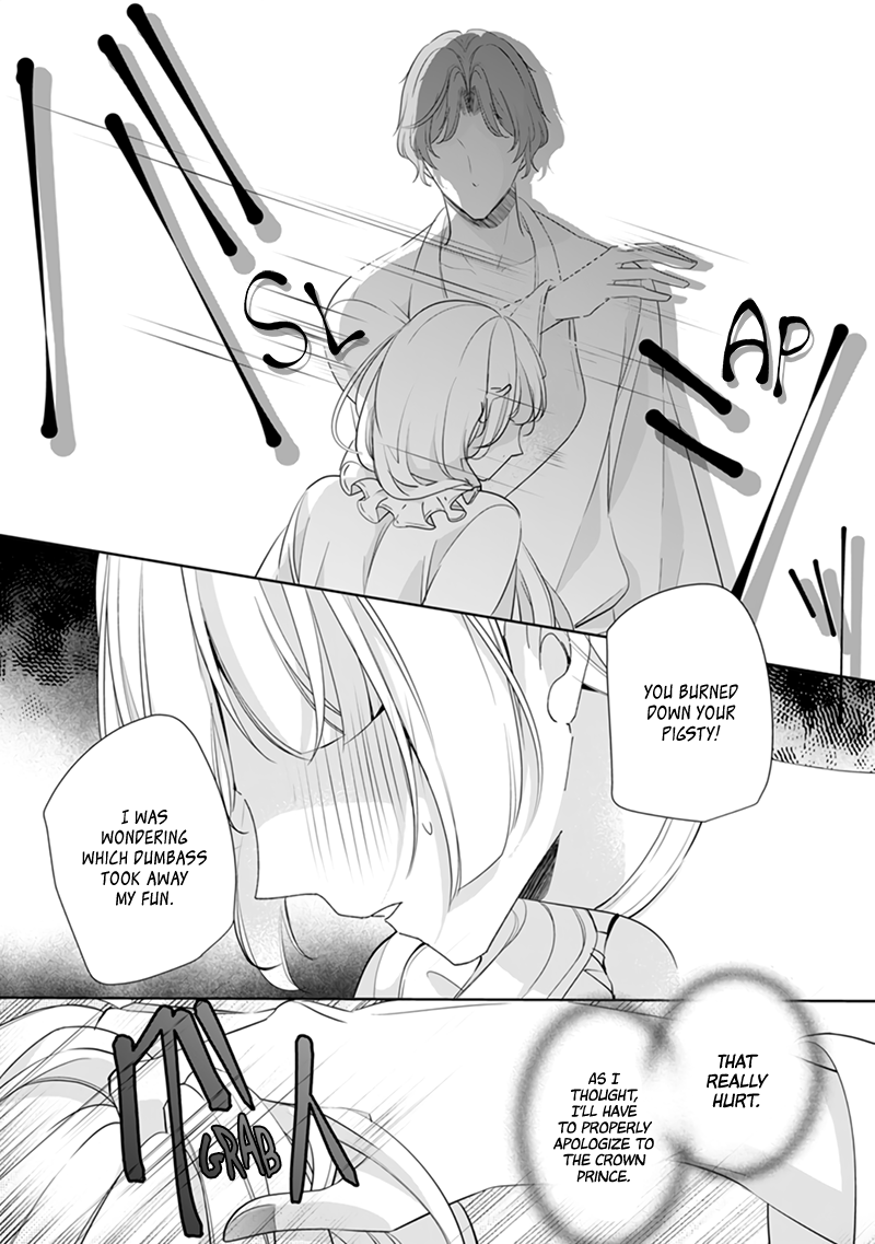 A Bellicose Lady Got Reincarnated!? ~It's an Impossibly Hard Game Where I Would Die If I Don't Fall in Love Chapter 6.1 page 10 - Chapter 6.1