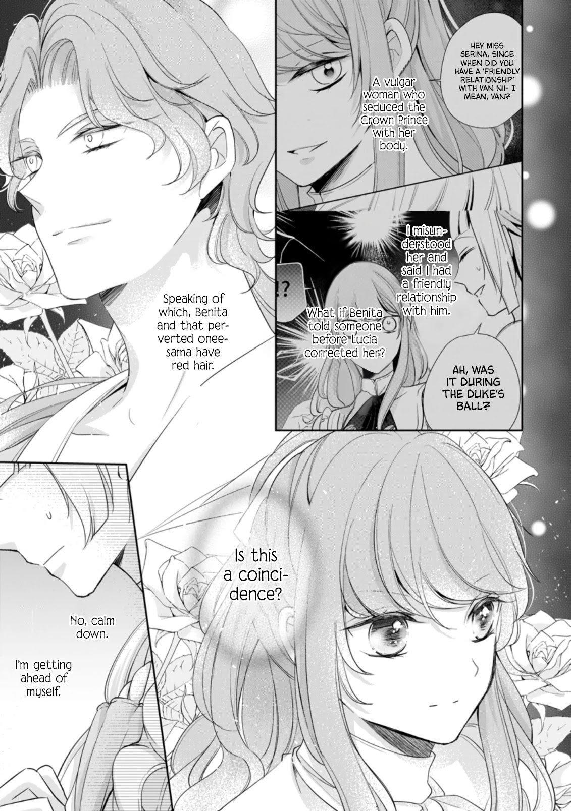 A Bellicose Lady Got Reincarnated!? ~It's an Impossibly Hard Game Where I Would Die If I Don't Fall in Love Chapter 6.2 page 10 - Chapter 6.2