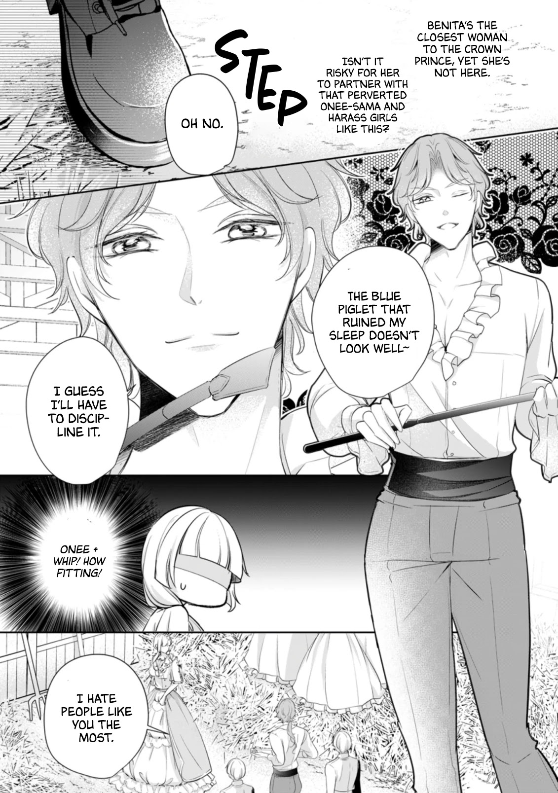 A Bellicose Lady Got Reincarnated!? ~It's an Impossibly Hard Game Where I Would Die If I Don't Fall in Love Chapter 6.2 page 11 - Chapter 6.2
