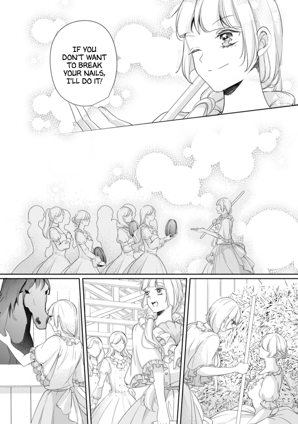 A Bellicose Lady Got Reincarnated!? ~It's an Impossibly Hard Game Where I Would Die If I Don't Fall in Love Chapter 6.2 page 5 - Chapter 6.2