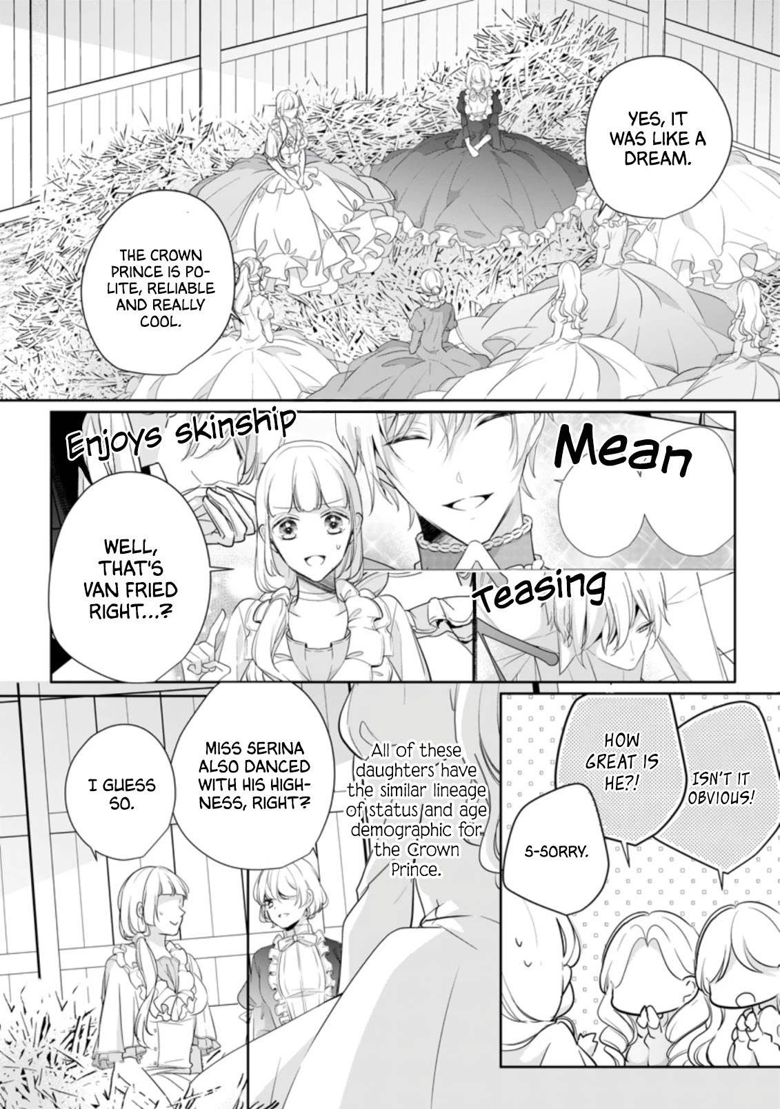 A Bellicose Lady Got Reincarnated!? ~It's an Impossibly Hard Game Where I Would Die If I Don't Fall in Love Chapter 6.2 page 7 - Chapter 6.2