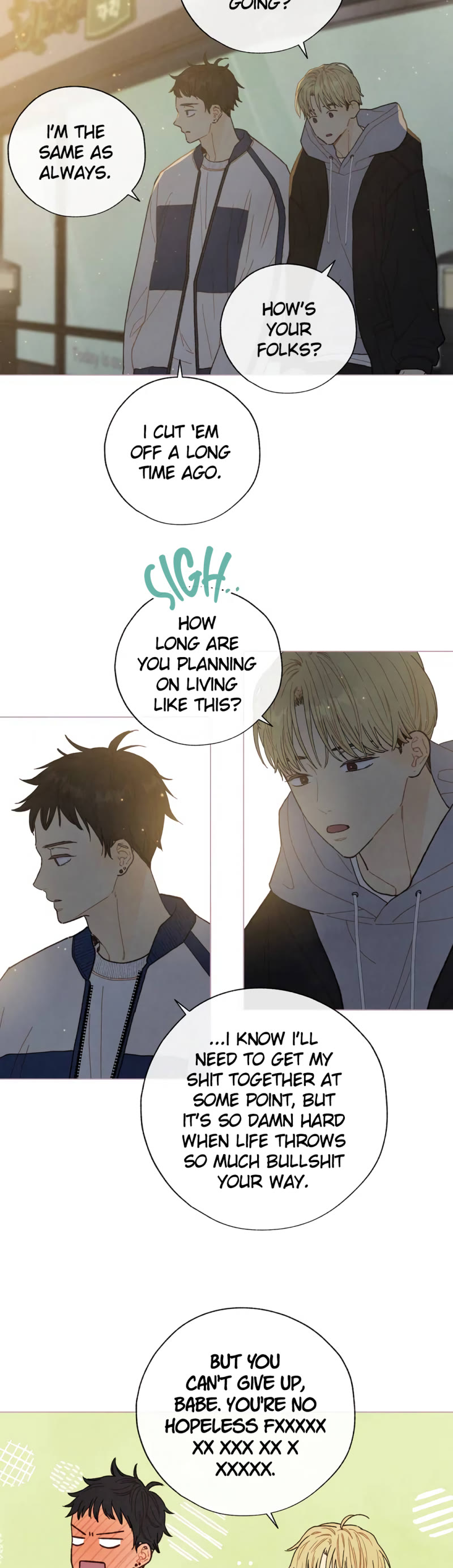 A Beloved Existence Chapter 110 page 12 - Chapter 110: This is Hard