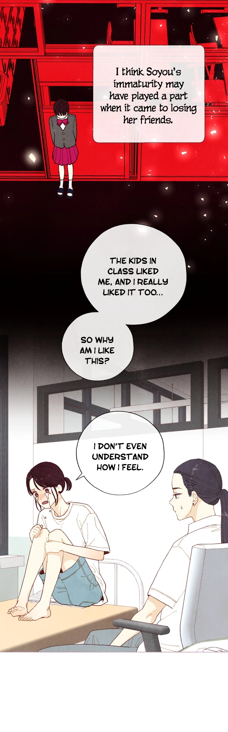 A Beloved Existence Chapter 25 page 9 - Chapter 25: I Don't Even Understand How I Feel