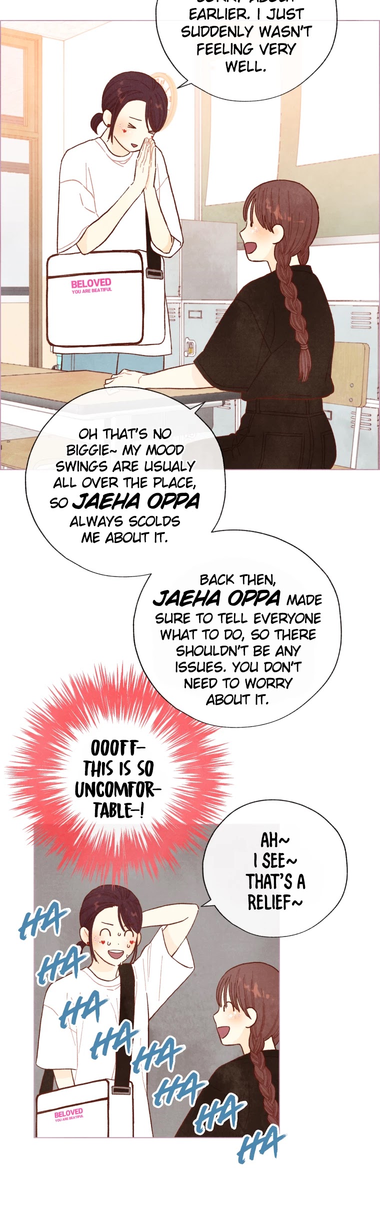 A Beloved Existence Chapter 28 page 21 - Chapter 28: A Young Girl's Heart