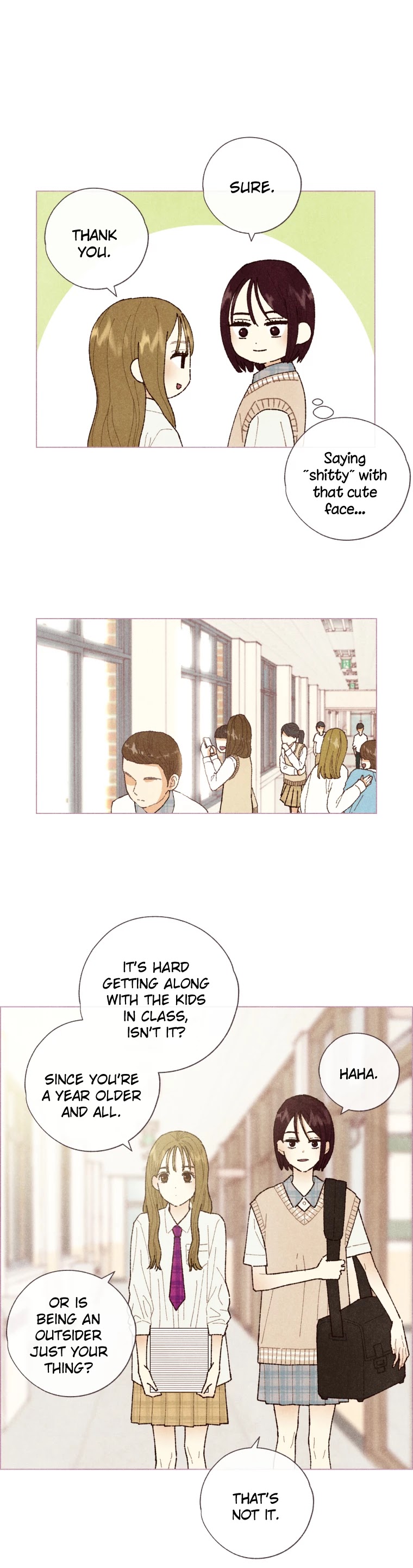 A Beloved Existence Chapter 3 page 12 - Chapter 3: Someone Who Needs Me