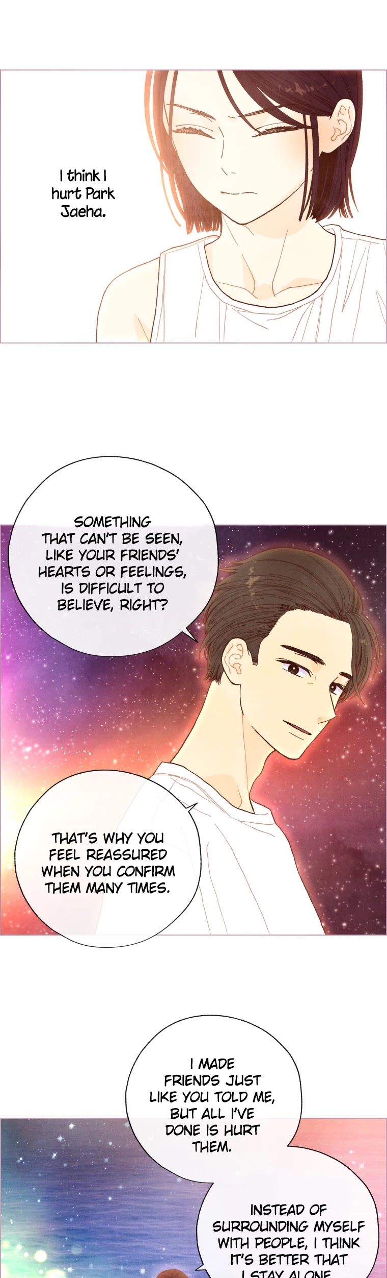 A Beloved Existence Chapter 30 page 4 - Chapter 30: Something That Can't Be Seen