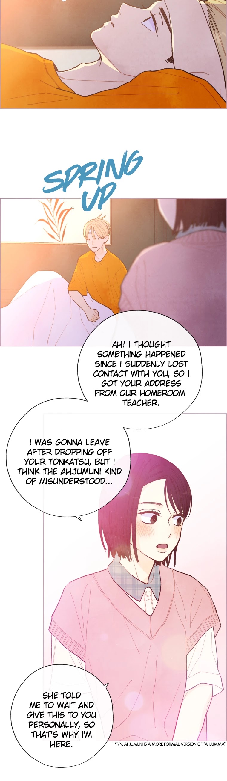 A Beloved Existence Chapter 34 page 18 - Chapter 34: We Need To Talk
