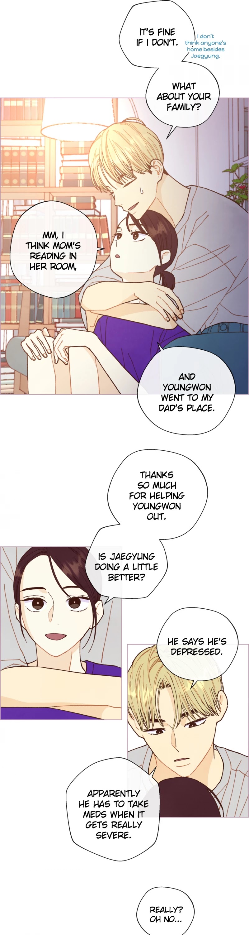 A Beloved Existence Chapter 60 page 9 - Chapter 60: Being Honest