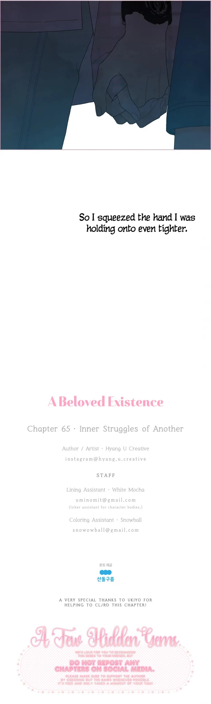 A Beloved Existence Chapter 65 page 32 - Chapter 65: Inner Struggles of Another