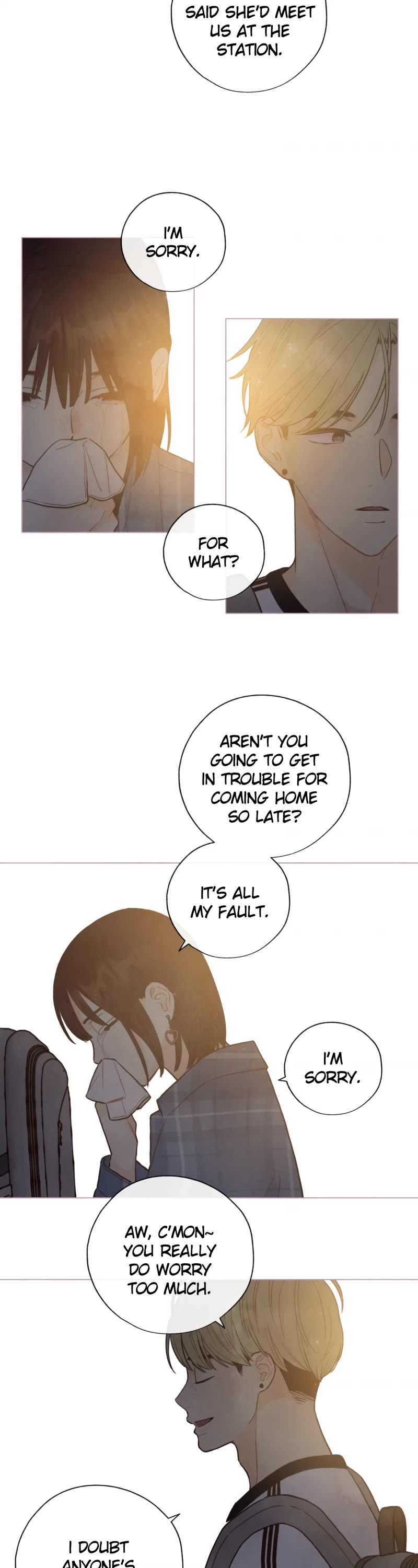 A Beloved Existence Chapter 85 page 13 - Chapter 85: Pat Pat