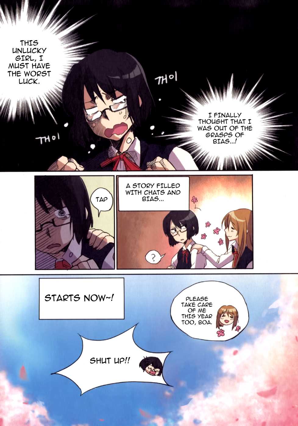 A Bias Girl Chapter 1.2 page 24 - Chapter 1 v2 : Ep.1 - Attendance Check!