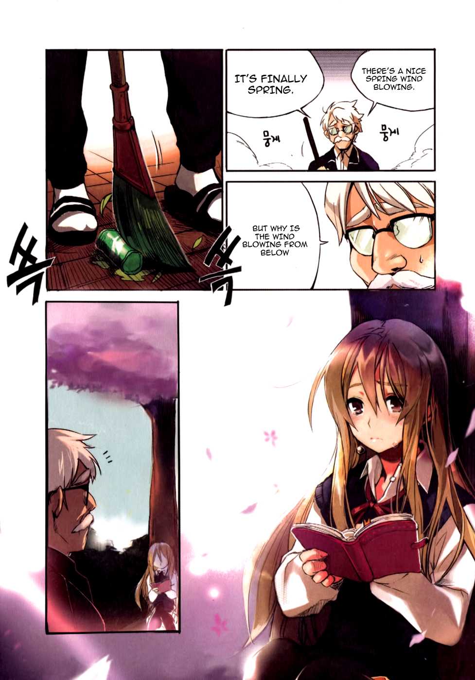 A Bias Girl Chapter 1.2 page 8 - Chapter 1 v2 : Ep.1 - Attendance Check!