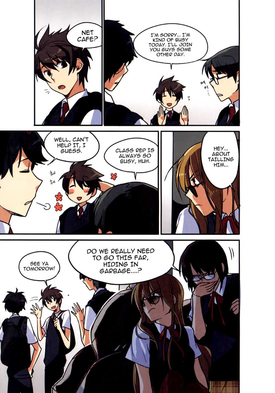 A Bias Girl Chapter 5.2 page 10 - Chapter 5 v2 : Ep.5 - I'm Sorry I'm a Fermented Soybean...